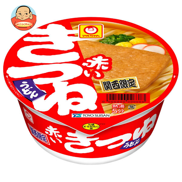 東洋水産 マルちゃん 赤いきつねうどん(関西) 96g×12個入