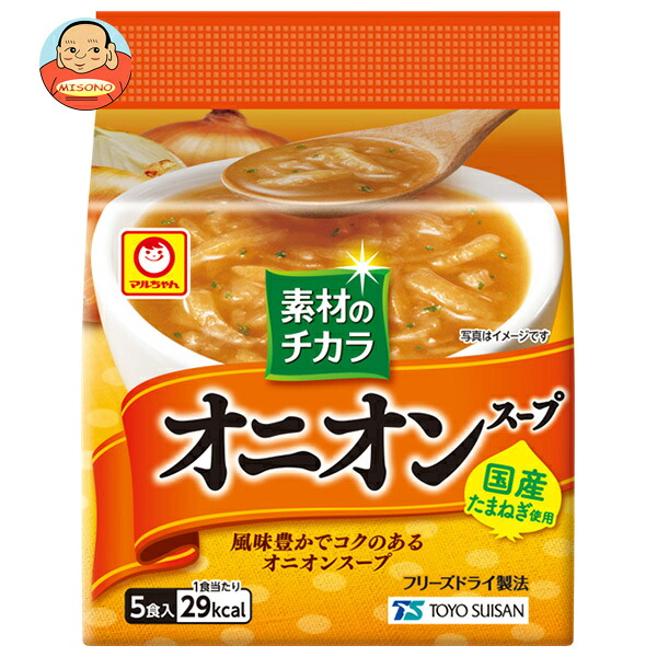 東洋水産 素材のチカラ オニオンスープ (7.3g×5食)×6袋入