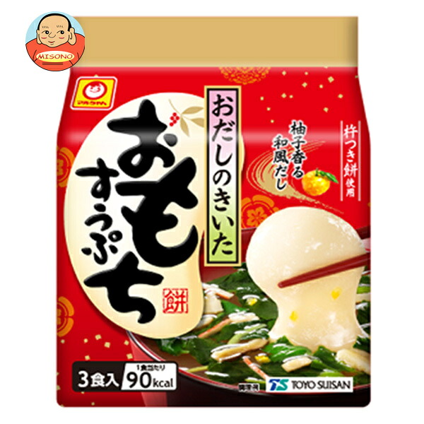東洋水産 おだしのきいたおもちすうぷ (37g×3食)×6袋入