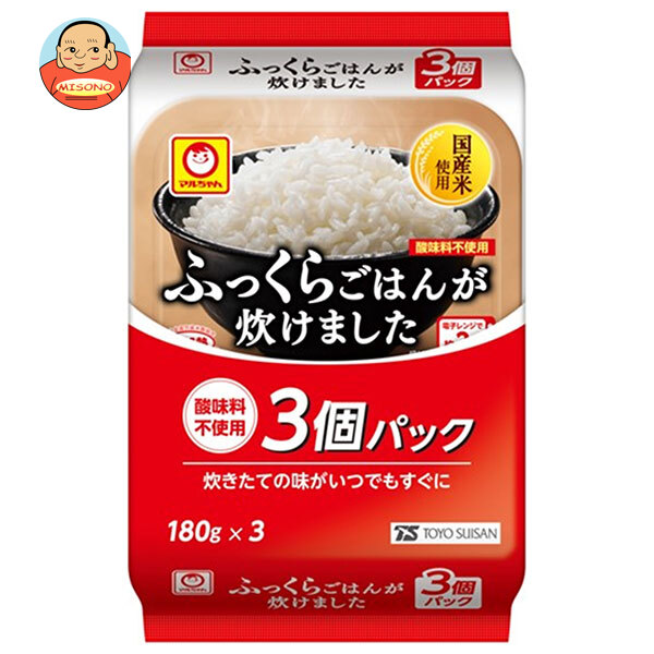 東洋水産 ふっくらごはんが炊けました 3個パック (180g×3個)×8個入