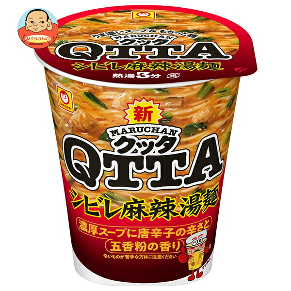 東洋水産 MARUCHAN QTTA(マルチャン クッタ) シビレ麻辣湯麺 76g×12個入