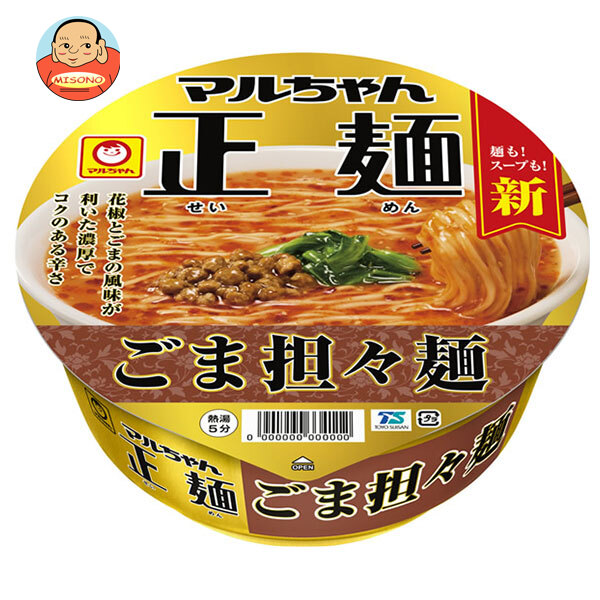 東洋水産 マルちゃん正麺 カップ ごま担々麺 121g×12個入