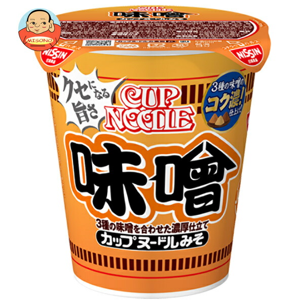 日清食品 カップヌードル 味噌 82g×20個入