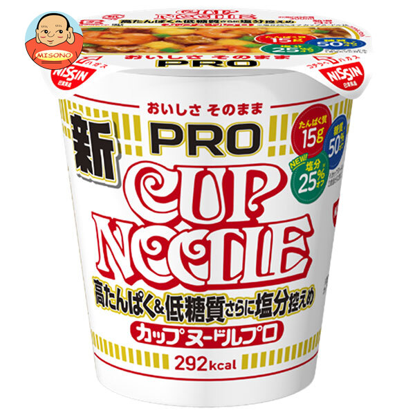 日清食品 カップヌードルPRO 高たんぱく&低糖質さらに塩分控えめ 75g×12個入