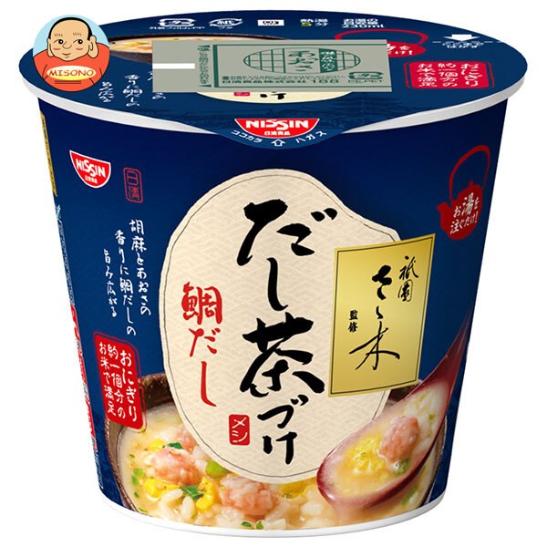 日清食品 祇園さゝ木監修 日清だし茶づけ 鯛だし 59g×6個入