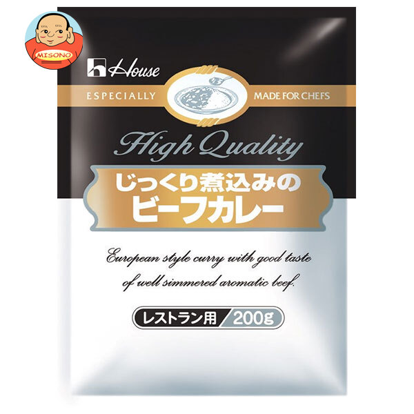 ハウス食品 じっくり煮込みのビーフカレー 200g×30袋入