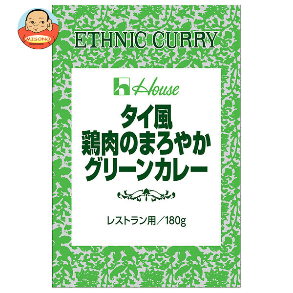 ハウス食品 タイ風鶏肉のまろやかグリーンカレー 180g×30袋入