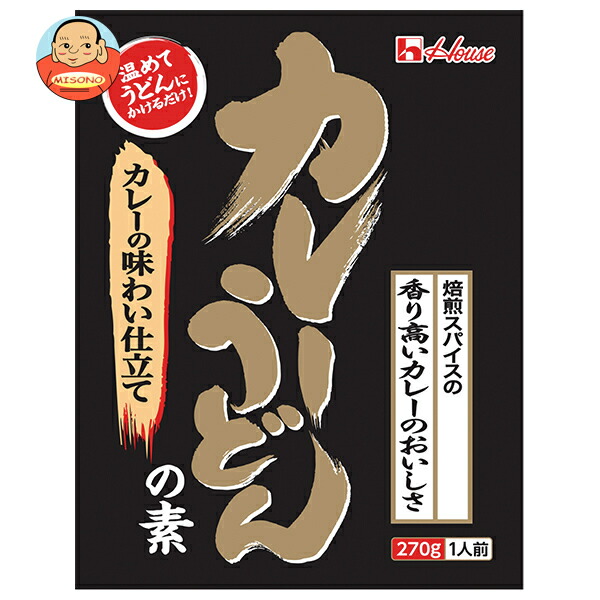 ハウス食品 カレーうどんの素 カレーの味わい仕立て 270g×40個入