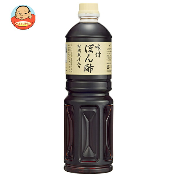 ハグルマ 国産柑橘果汁入り 味付けぽん酢 1000mlペットボトル×12本入