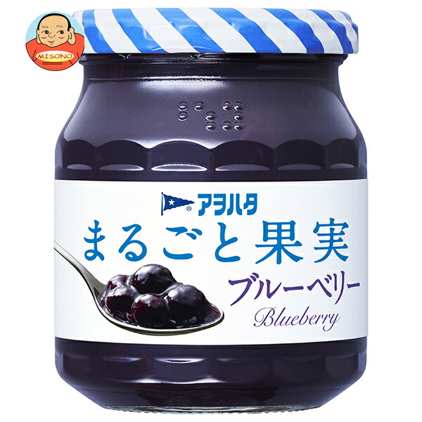 アヲハタ まるごと果実 ブルーベリー 250g瓶×6個入