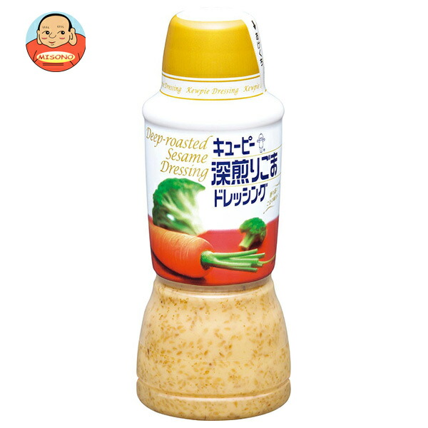 キューピー 深煎りごまドレッシング 380mlPET×6本入