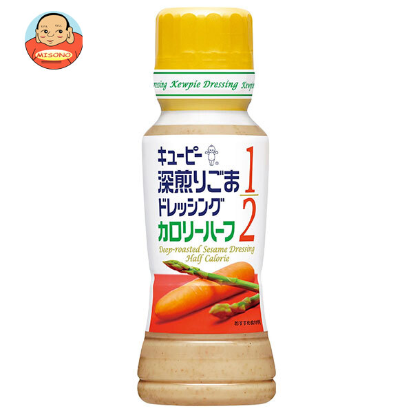 キューピー 深煎りごまドレッシング カロリーハーフ 180mlペットボトル×12本入