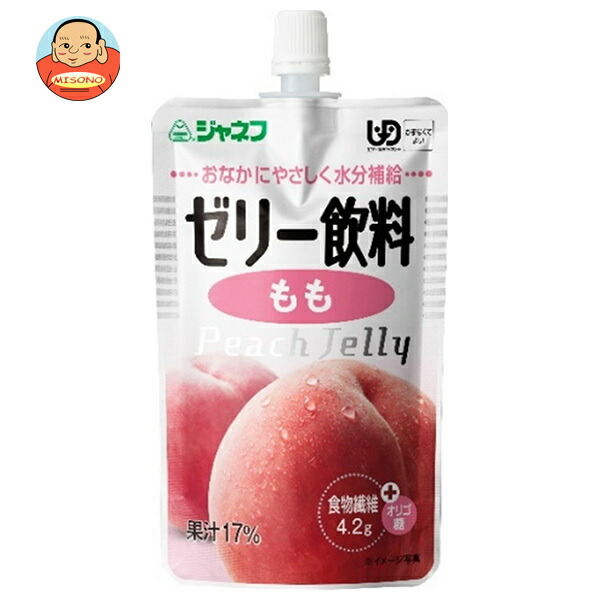 キューピー ジャネフ ゼリー飲料 もも 100gパウチ×8本入