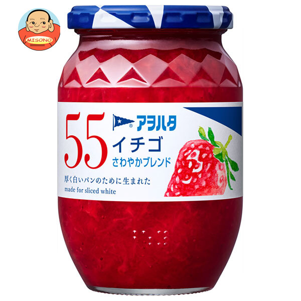 アヲハタ 55 イチゴ さわやかブレンド 400g瓶×6個入