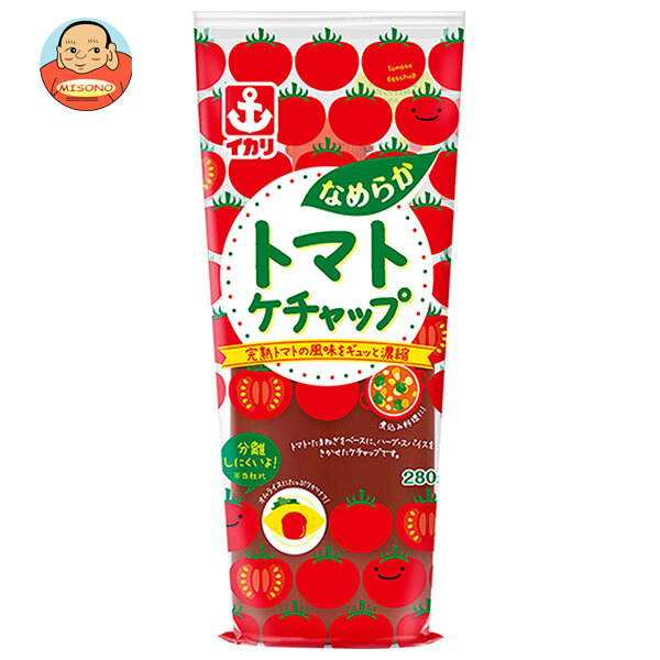 イカリソース なめらかトマトケチャップ 280g×10本入