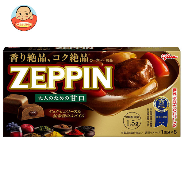 江崎グリコ カレーZEPPIN 甘口 175g×10個入
