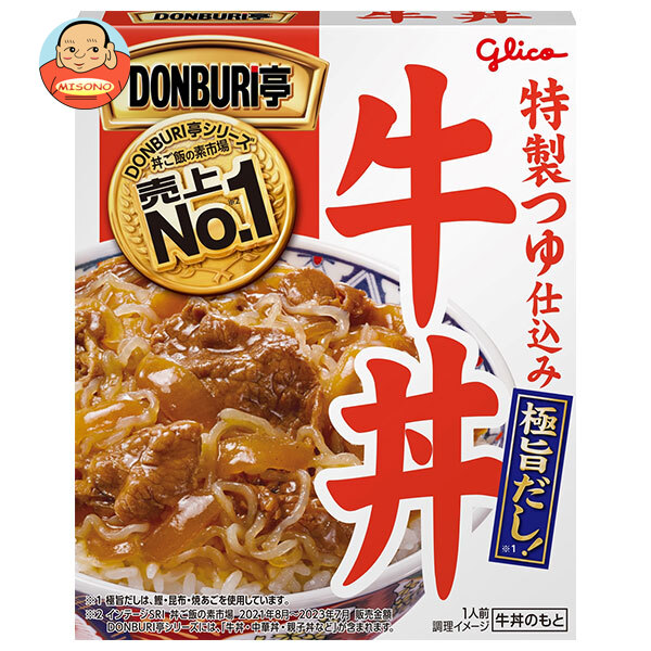 江崎グリコ DONBURI亭 牛丼 160g×10個入