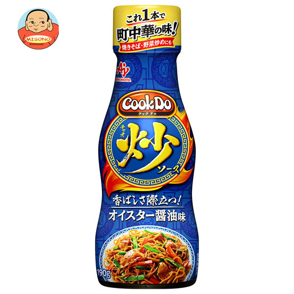 味の素 CookDo(クックドゥ)炒ソース オイスター醤油味 190g×12本入