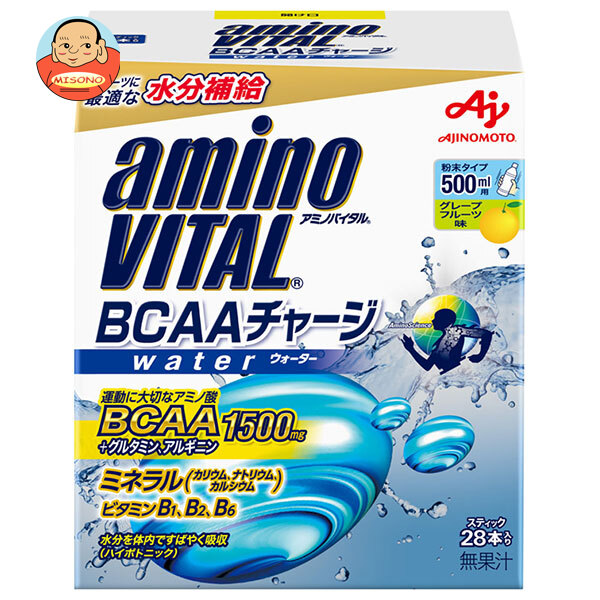 味の素 アミノバイタル BCAAチャージ ウォーター 196g(28本入り)×12箱入