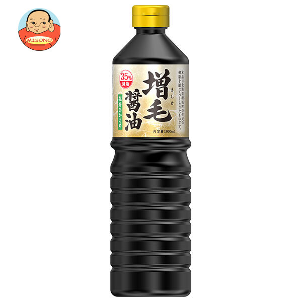 イチビキ 増毛(ましけ)醤油 1000mlペットボトル×8本入