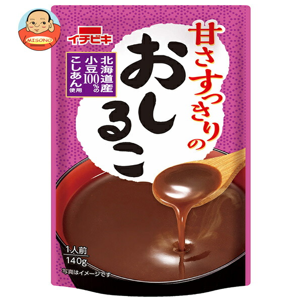 イチビキ 甘さすっきりのおしるこ 140g×20(10×2)袋入