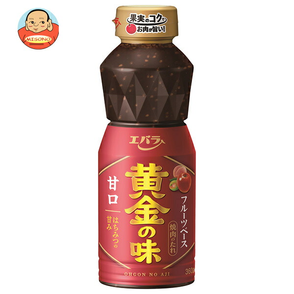 エバラ食品 黄金の味 甘口 360g×12本入