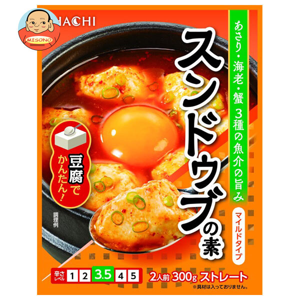 ハチ食品 スンドゥブの素 マイルドタイプ 300g×20袋入