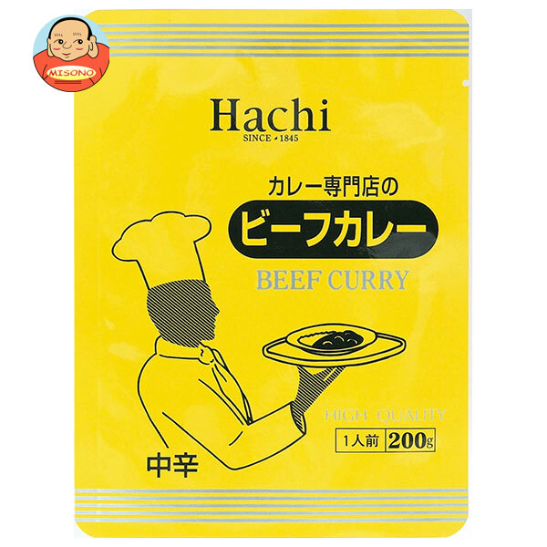 ハチ食品 カレー専門店のビーフカレー 中辛 200g×30個入