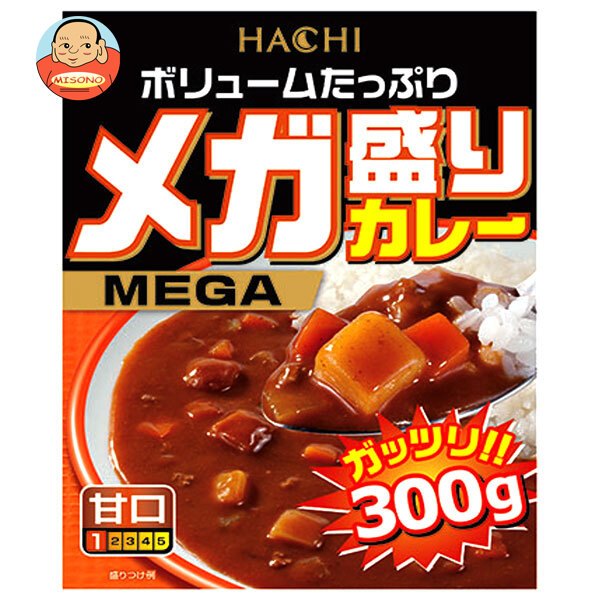 ハチ食品 メガ盛りカレー 甘口 300g×22個入