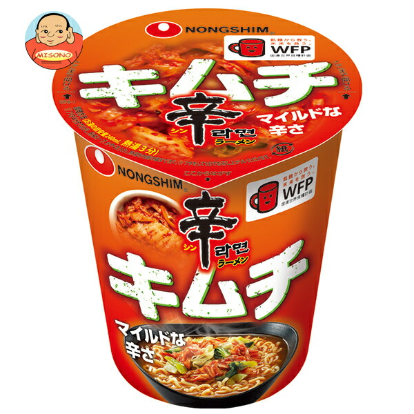 農心ジャパン 辛ラーメン キムチ 68g×12個入