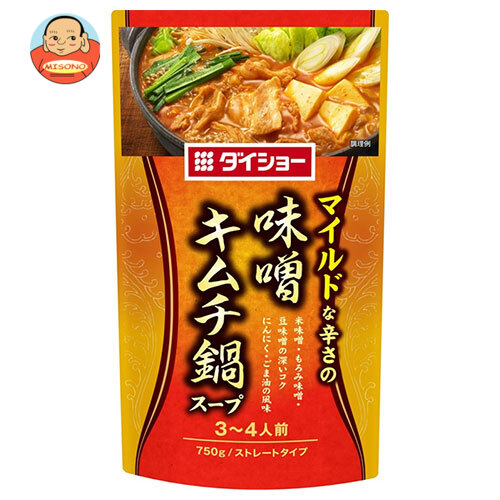 ダイショー 味噌キムチ鍋スープ 750g×10袋入