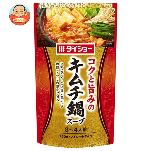 ダイショー コクと旨みのキムチ鍋スープ 750g×10袋入