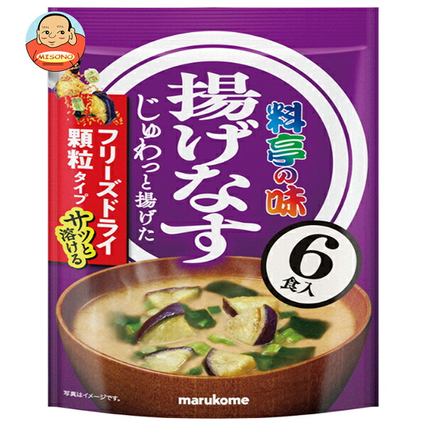 マルコメ お徳用 FD 顆粒 料亭の味 茄子 6食×6袋入