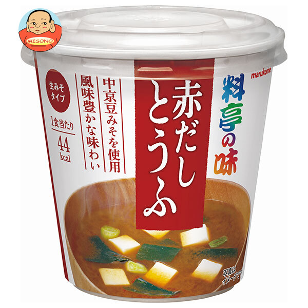 マルコメ カップ料亭の味 赤だしとうふ 1食×6個入