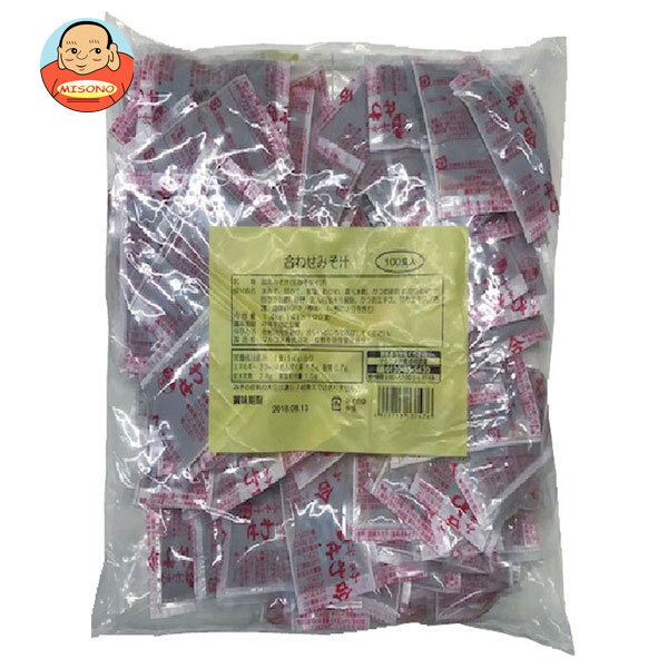 マルコメ 業務用生みそ汁 合わせ 100食×6袋入