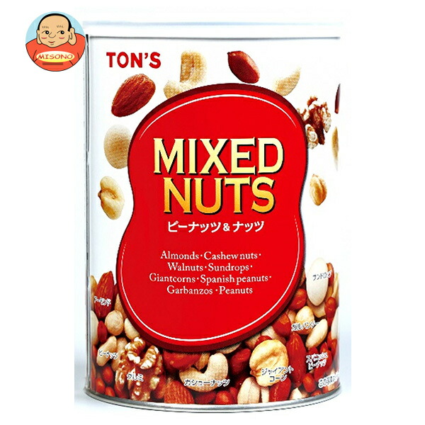 東洋ナッツ トン ミックスナッツ缶 355g缶×12個入