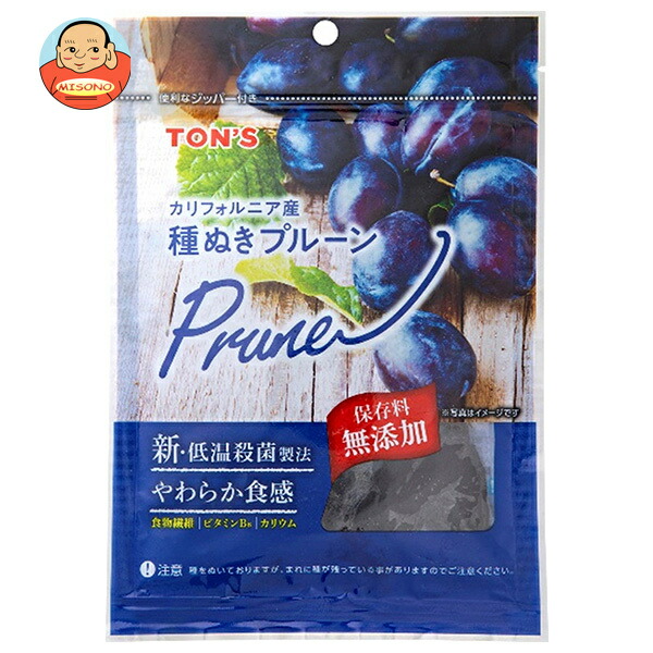 東洋ナッツ カリフォルニア産 種抜きプルーン 180g×10袋入