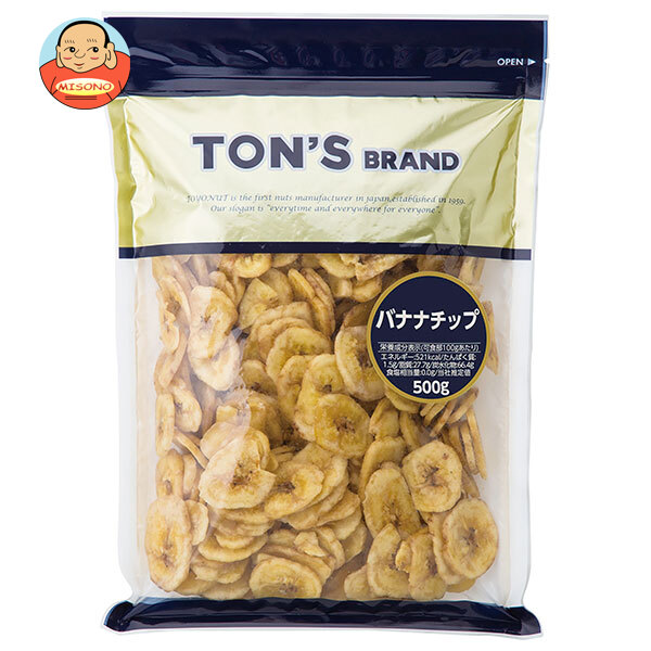 東洋ナッツ トン バナナチップ 500g×10袋入
