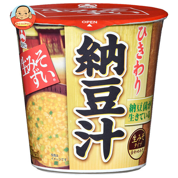 旭松 旭松カップ 生みそずい ひきわり納豆汁 15.5g×6個入