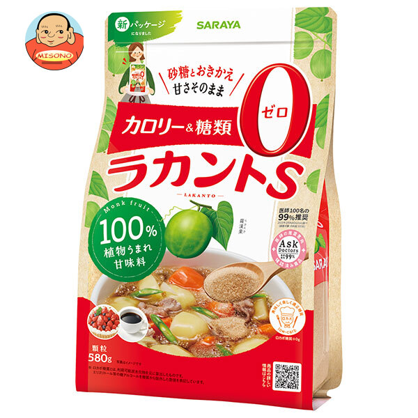 サラヤ ラカントS 顆粒 580g×6袋入