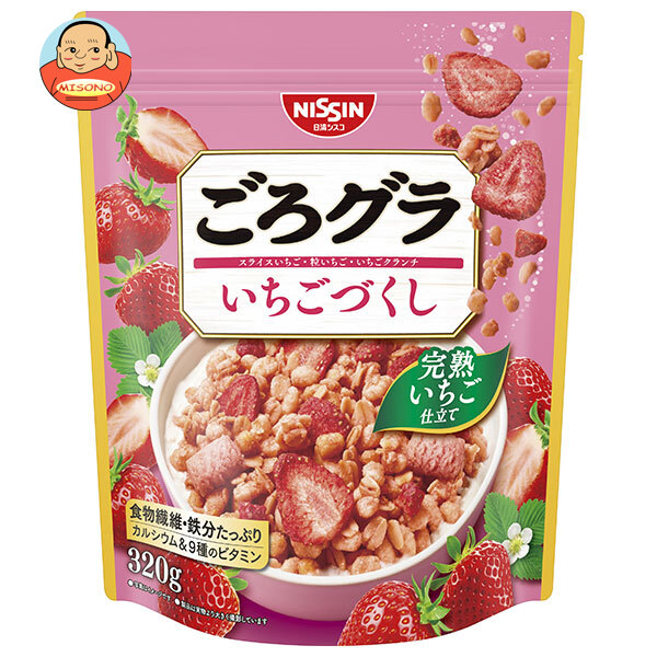 日清シスコ ごろグラ いちごづくし 320g×8袋入