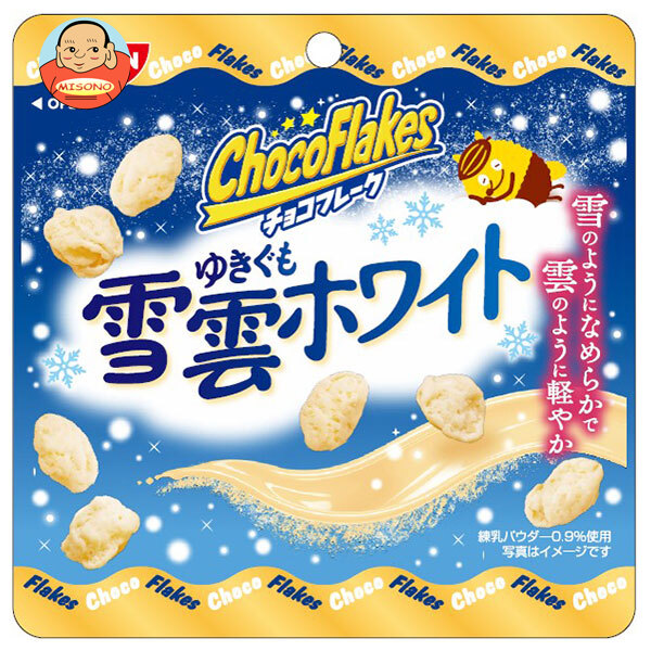 日清シスコ チョコフレーク 雪雲ホワイト 25g×12袋入