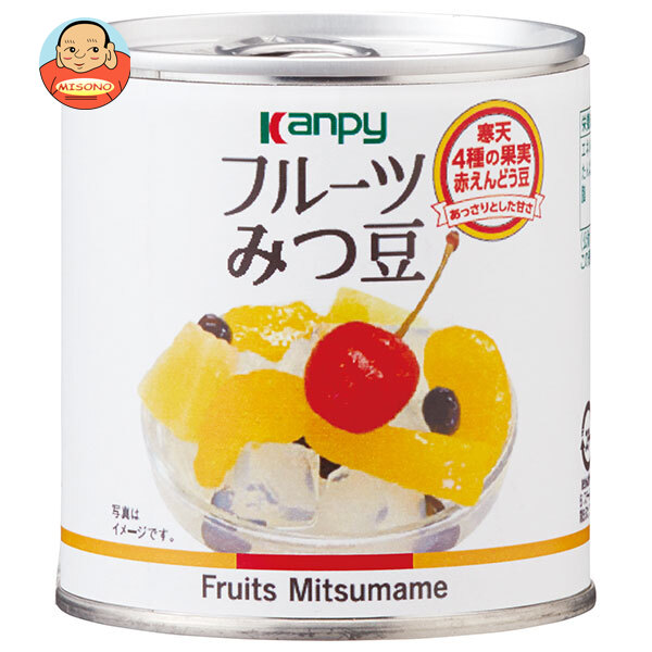 カンピー フルーツみつ豆 295g缶×12個入