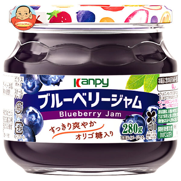 カンピー ブルーベリージャム 280g瓶×6個入
