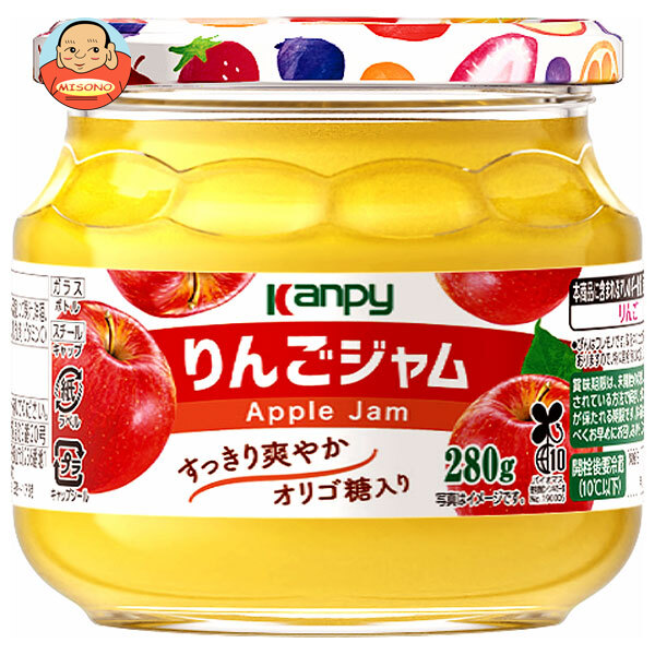 カンピー りんごジャム 280g瓶×6個入