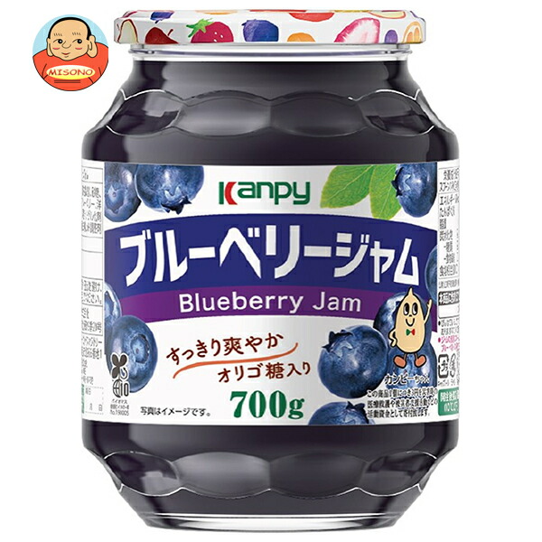 カンピー ブルーベリージャム 700g瓶×6個入