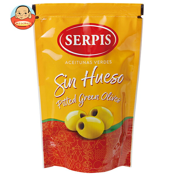 セルピス グリーンオリーブ(種なし) 175gパウチ×12袋入