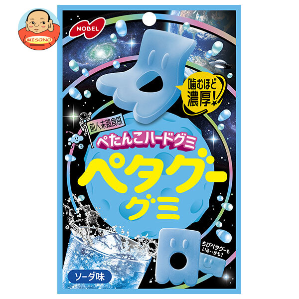ノーベル製菓 ペタグーグミ ソーダ 50g×6袋入
