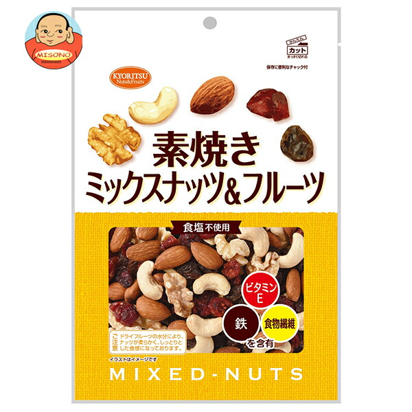 共立食品 素焼き ミックスナッツ&フルーツ 徳用 180g×12袋入