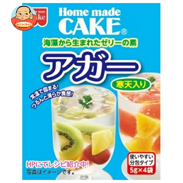 共立食品 ゼリーの素(アガー) 20g(5g×4)×6個入